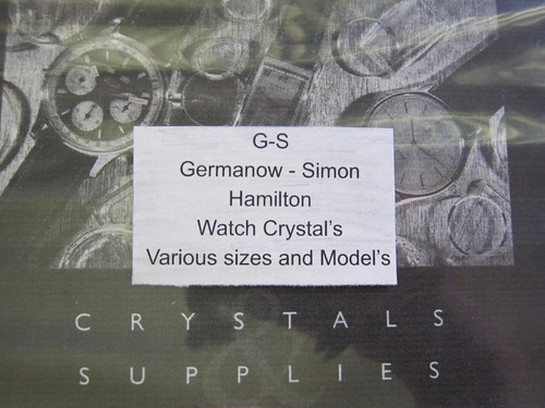 Nos watch crystal for vintage - crystal,